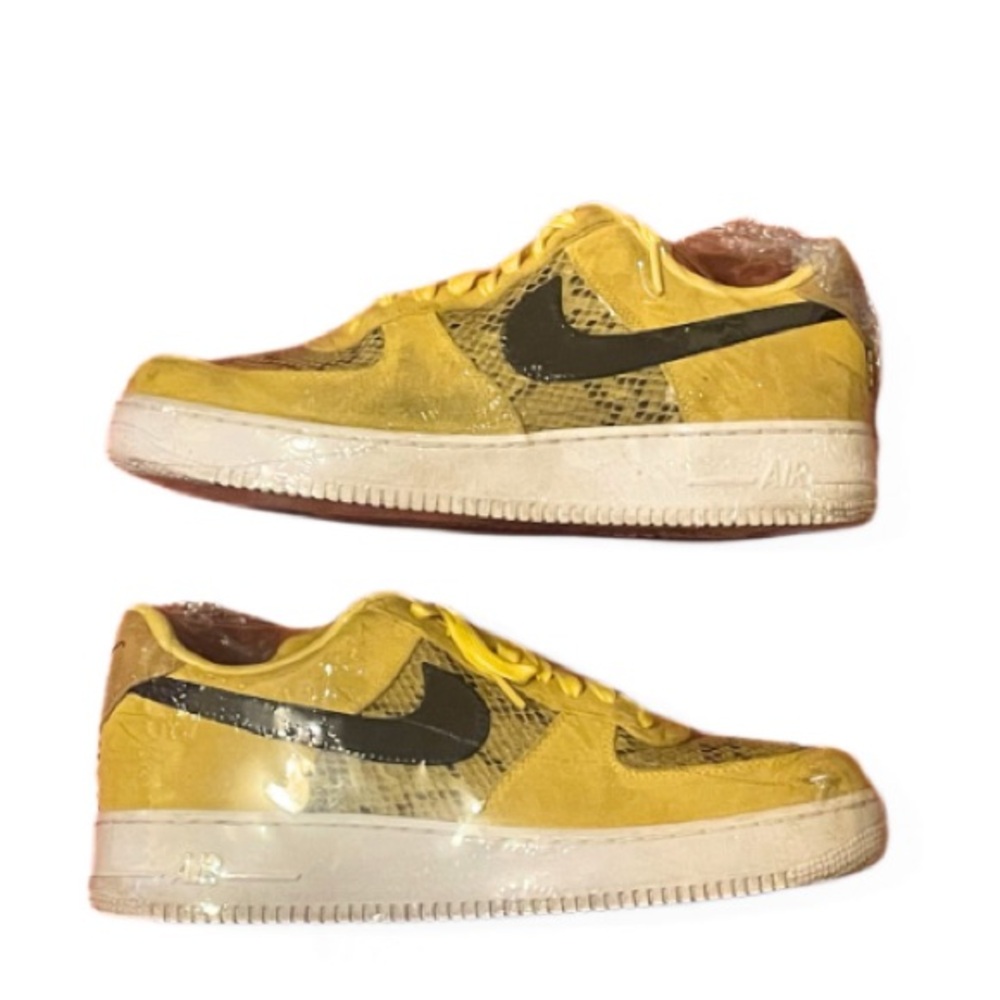 Nike AF1 Low Yellow Snakeskin